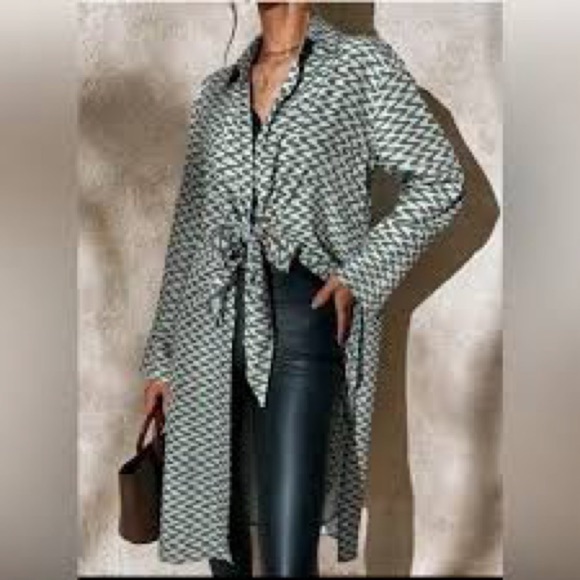 Zara The Lissie Shirt Women’s Size large Bloggers Favourite Beach layering Fall - Picture 1 of 11